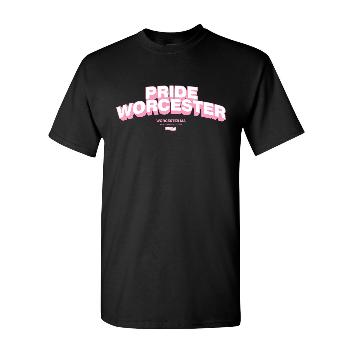New PRIDE Black Worcester Shirt