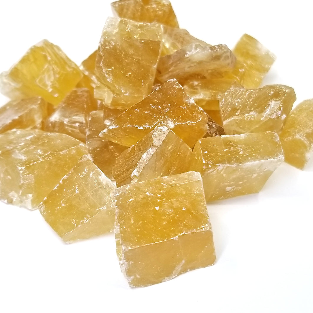 Raw Honey Calcite Stones